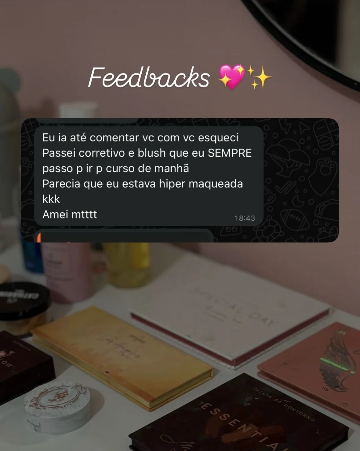 Feedback positivo sobre atendimento de Vanessa Marques